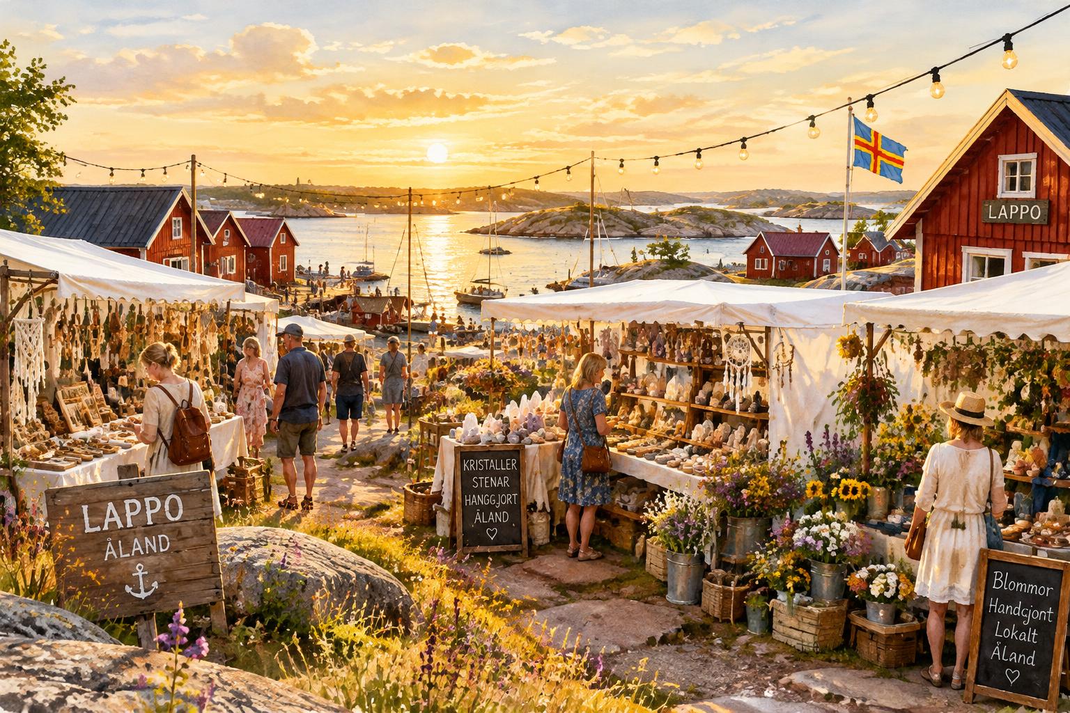 Skärgårdsmarknad på Lappo